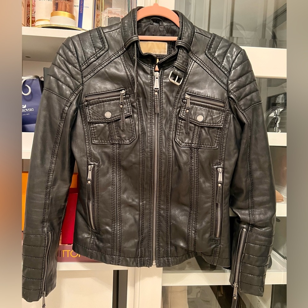 Michael Kors Leather Jacket
